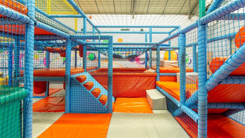 Climbing nets and walkways